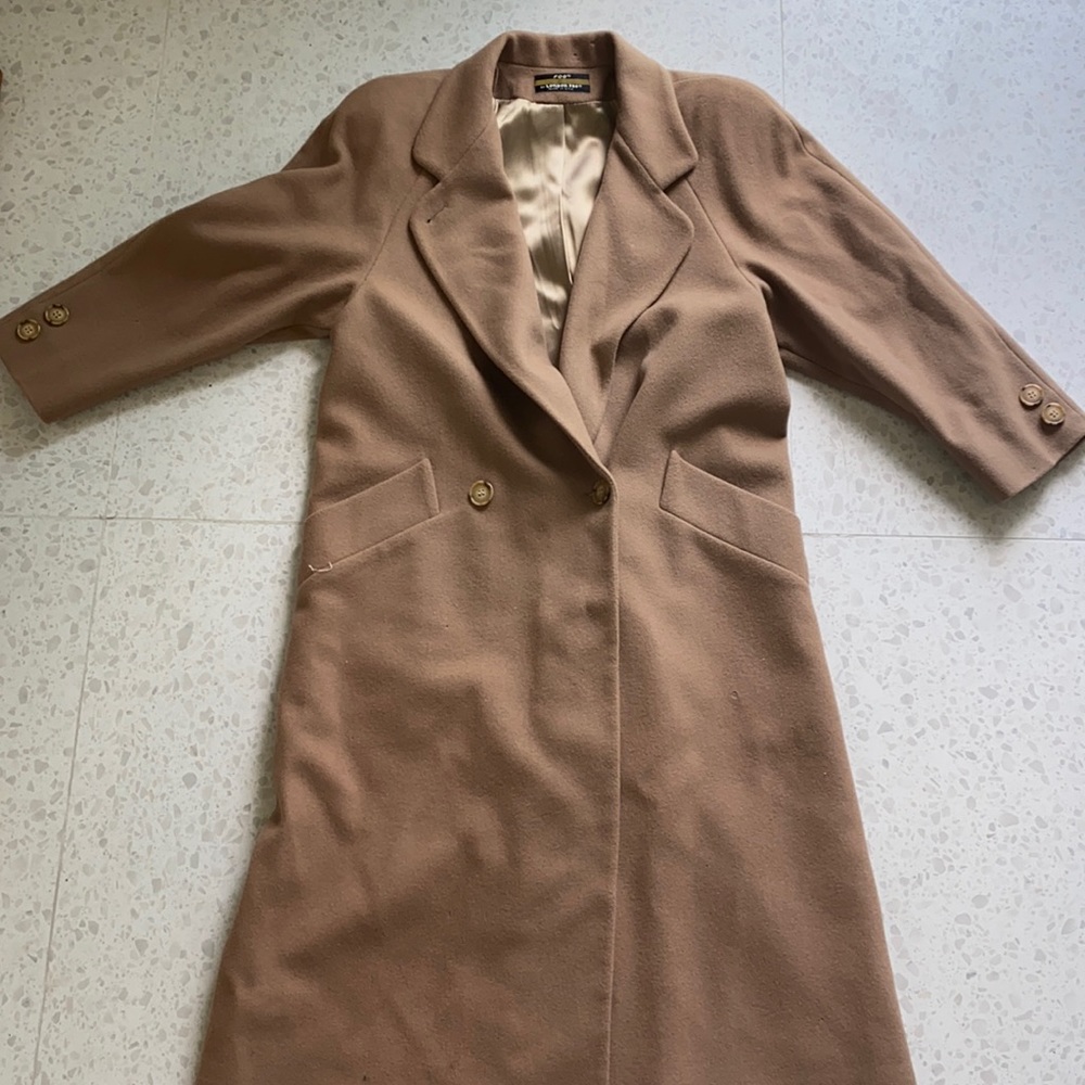 Vintage London Fog camel trench